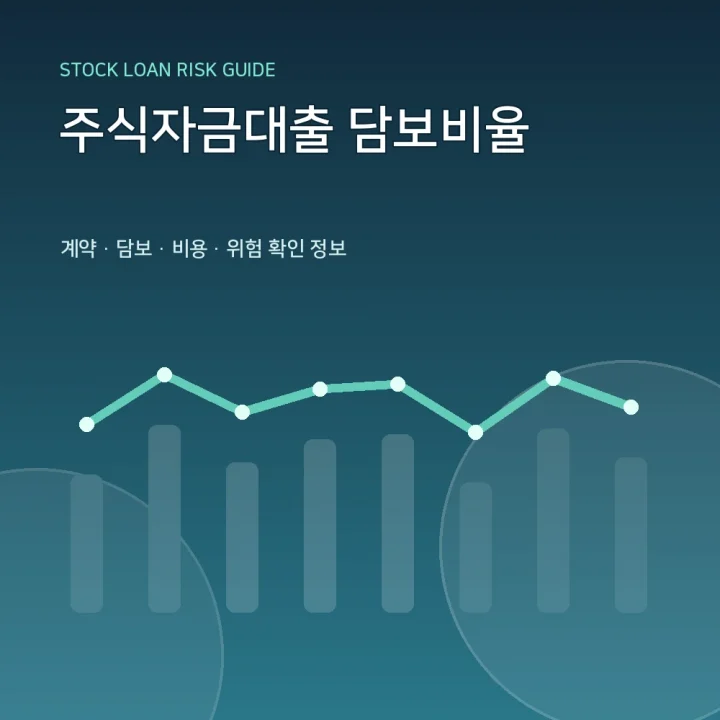 주식자금대출 담보비율