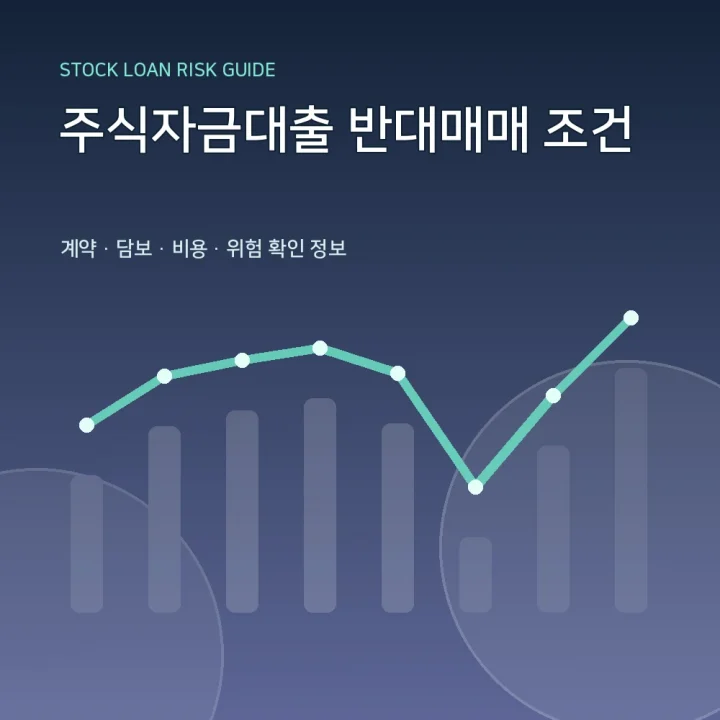주식자금대출 반대매매 조건
