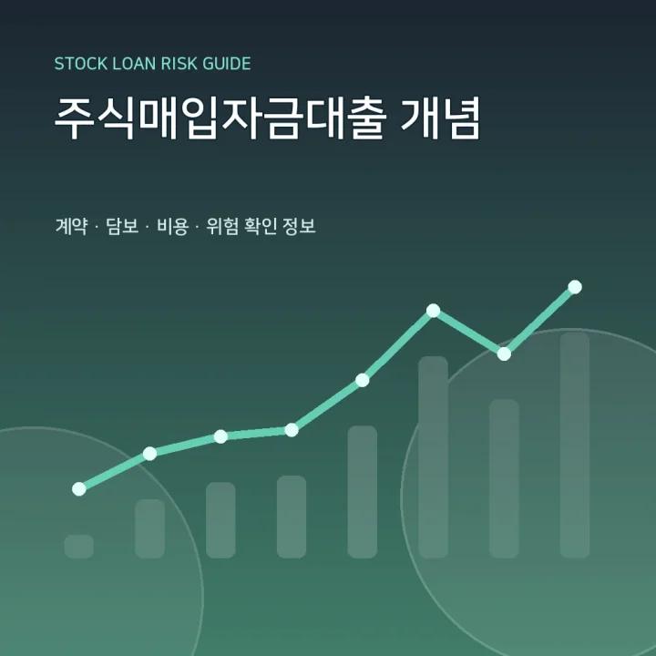 주식매입자금대출 개념