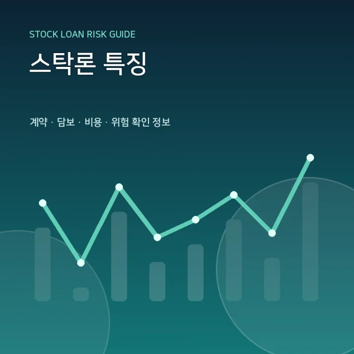 스탁론 특징