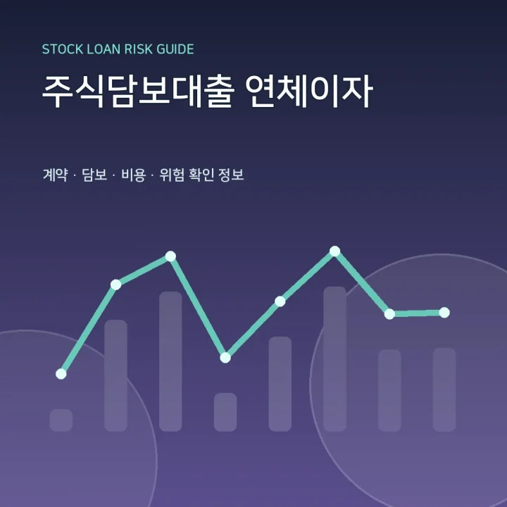 주식담보대출 연체이자