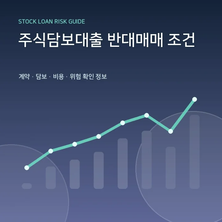 주식담보대출 반대매매 조건