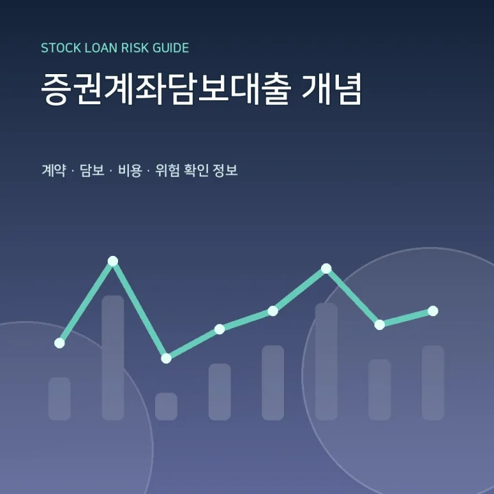 증권계좌담보대출 개념